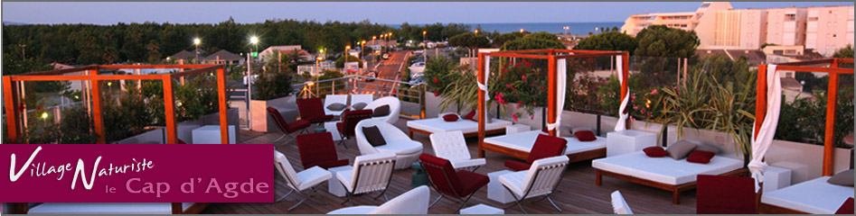 Hotel de luxe Village naturiste Cap d'Agde - Hotel Oz' Inn. Chambre luxe