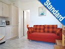 Ferienwohnung, gehobene Einrichtung, dt. Fernsehen, südlage, super Blick aufs Meer, separates Schlafzimmer